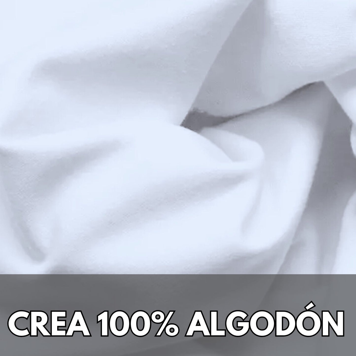 Crea Blanca 100% algodón 10 mts
