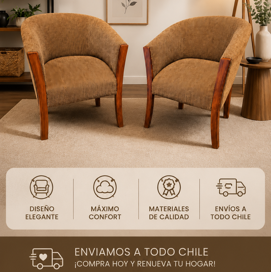 Poltronas | par en Chenille