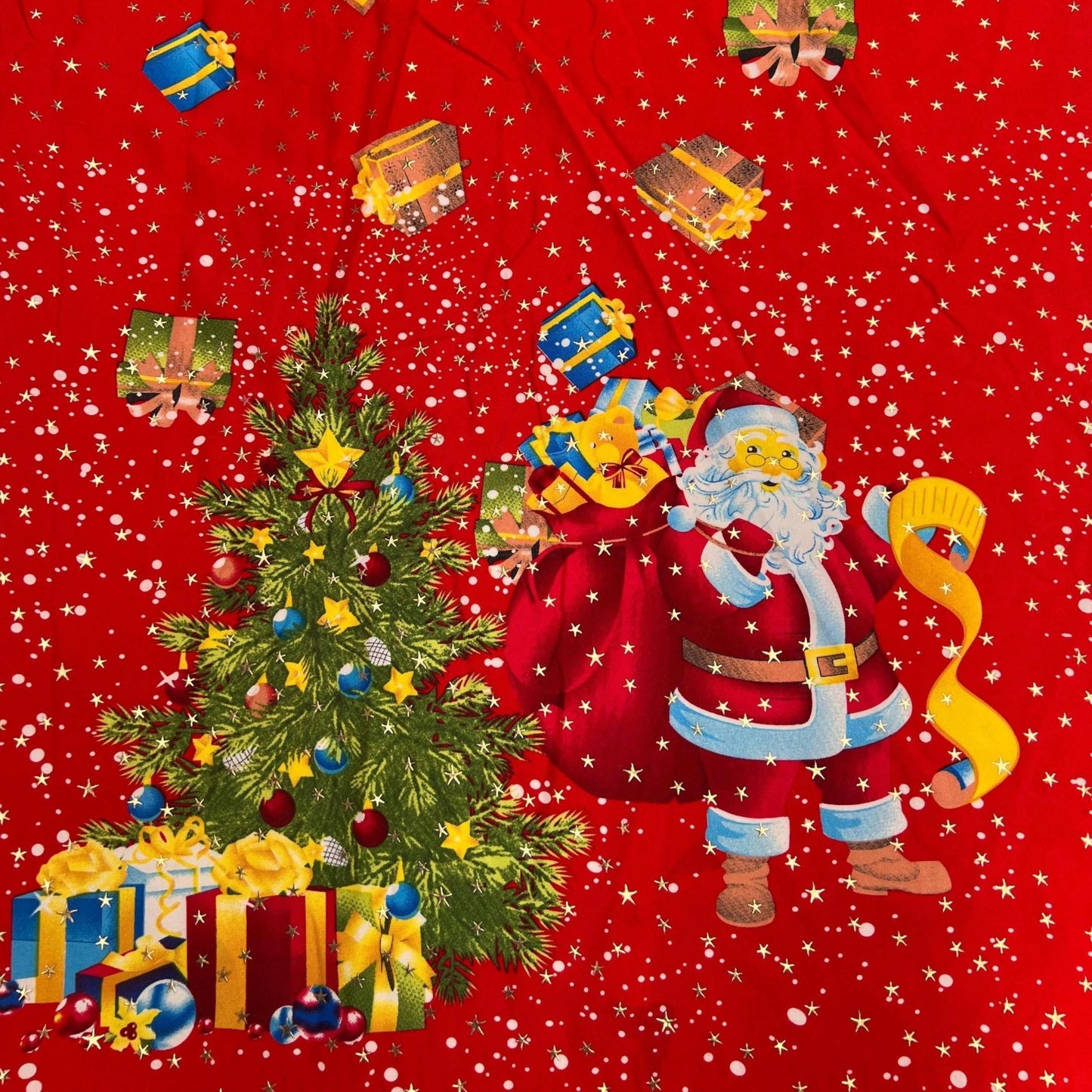 Tela Bistrech Navideño - 1,50 Ancho | Rollo 50 mts - Telas Pacífico Sur