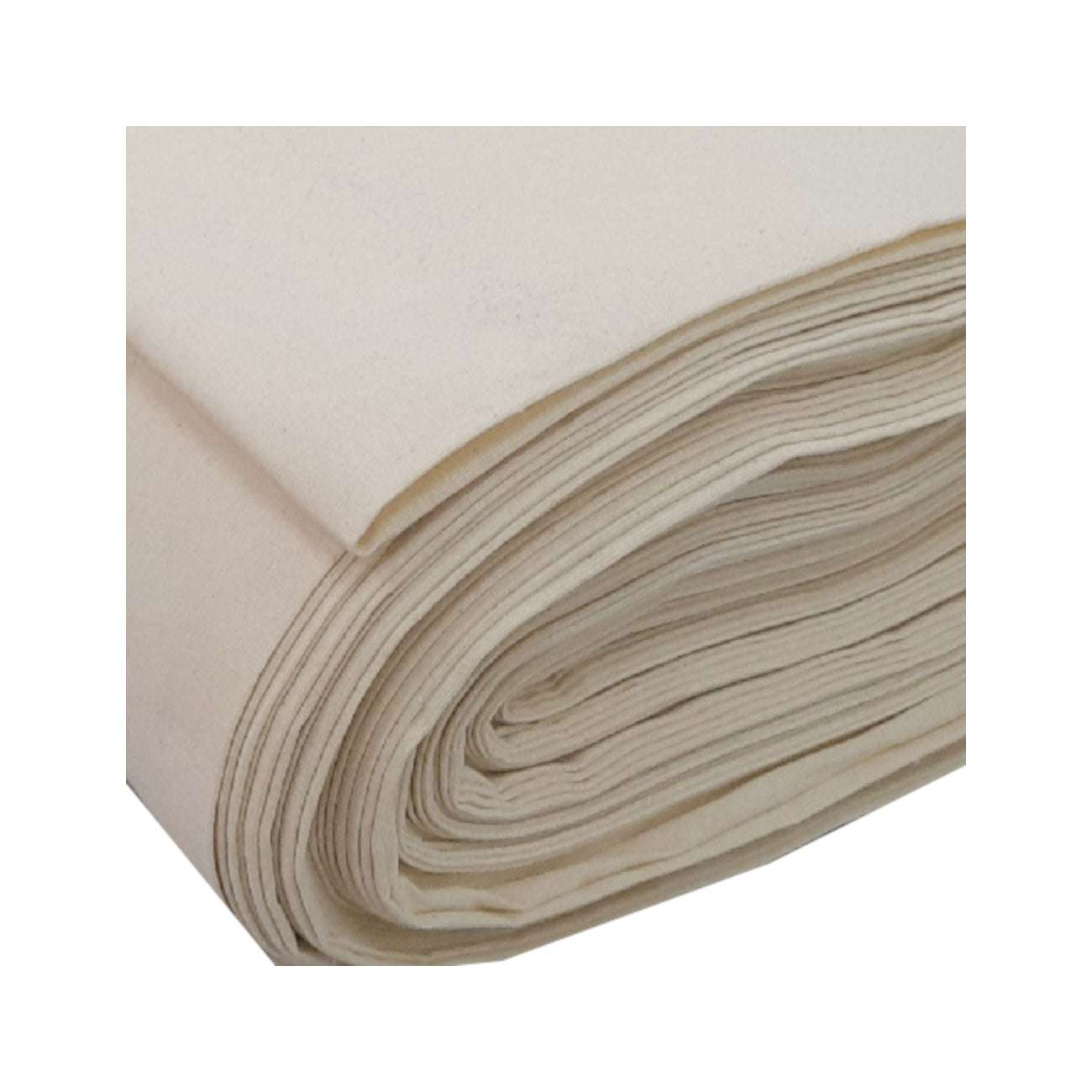 Tela Crea 100% Algodón Cruda - 1,60 Ancho | Rollo 50 mts - Telas Pacífico Sur