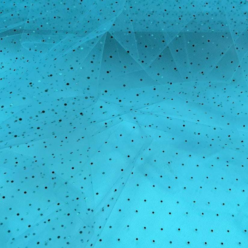 Tela Tul Lentejuelas - 1 mt 1,50 Ancho  | Detalle