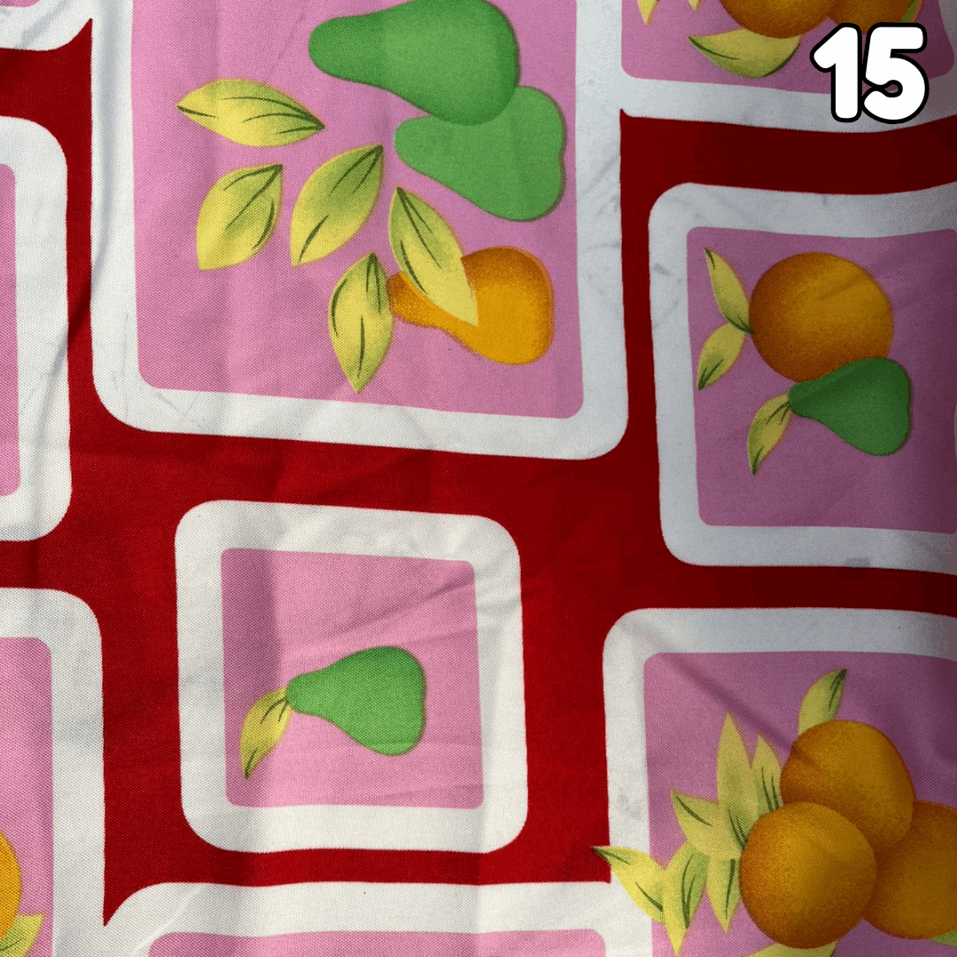 Bistrech Estampado Para Manteles Ancho 1.50 mts | Rollo 50 mts