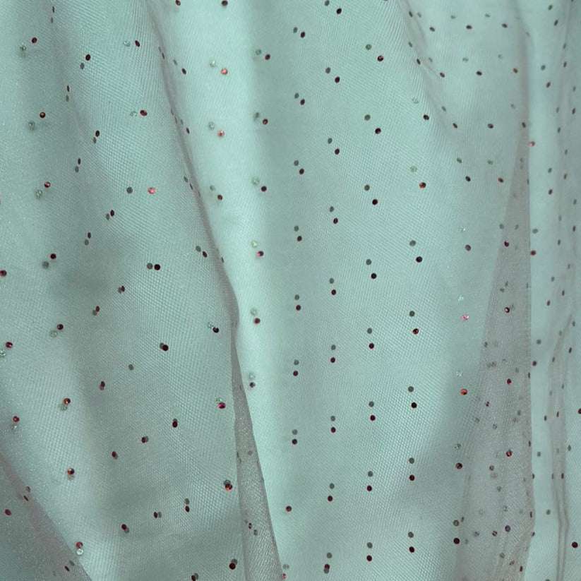 Tela Tul Lentejuelas - 1 mt 1,50 Ancho  | Detalle