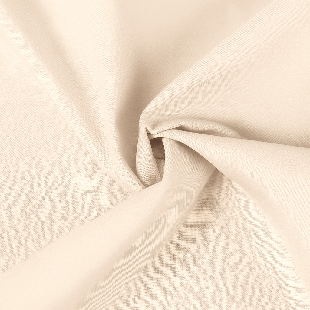 Tela Crea Para Sábanas de 144 Hilos - 1,50 Ancho | Rollo 50 mts