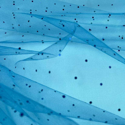 Tela Tul Lentejuelas - 1 mt 1,50 Ancho  | Detalle