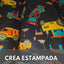 Crea 144 hilos Estampada Detalle