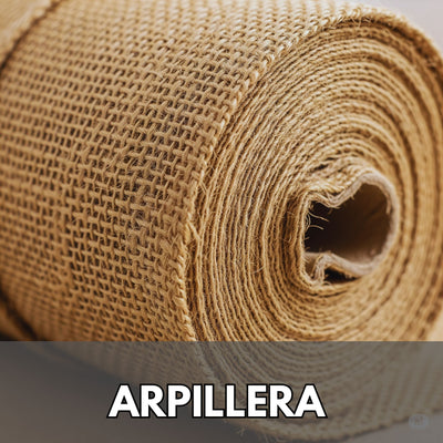 Arpillera Natural Por Rollo 1 mt Ancho (Por Mayor)
