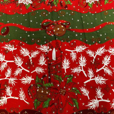 Bistrech Navideño 10 mts ancho 1.50 mts | Detalle