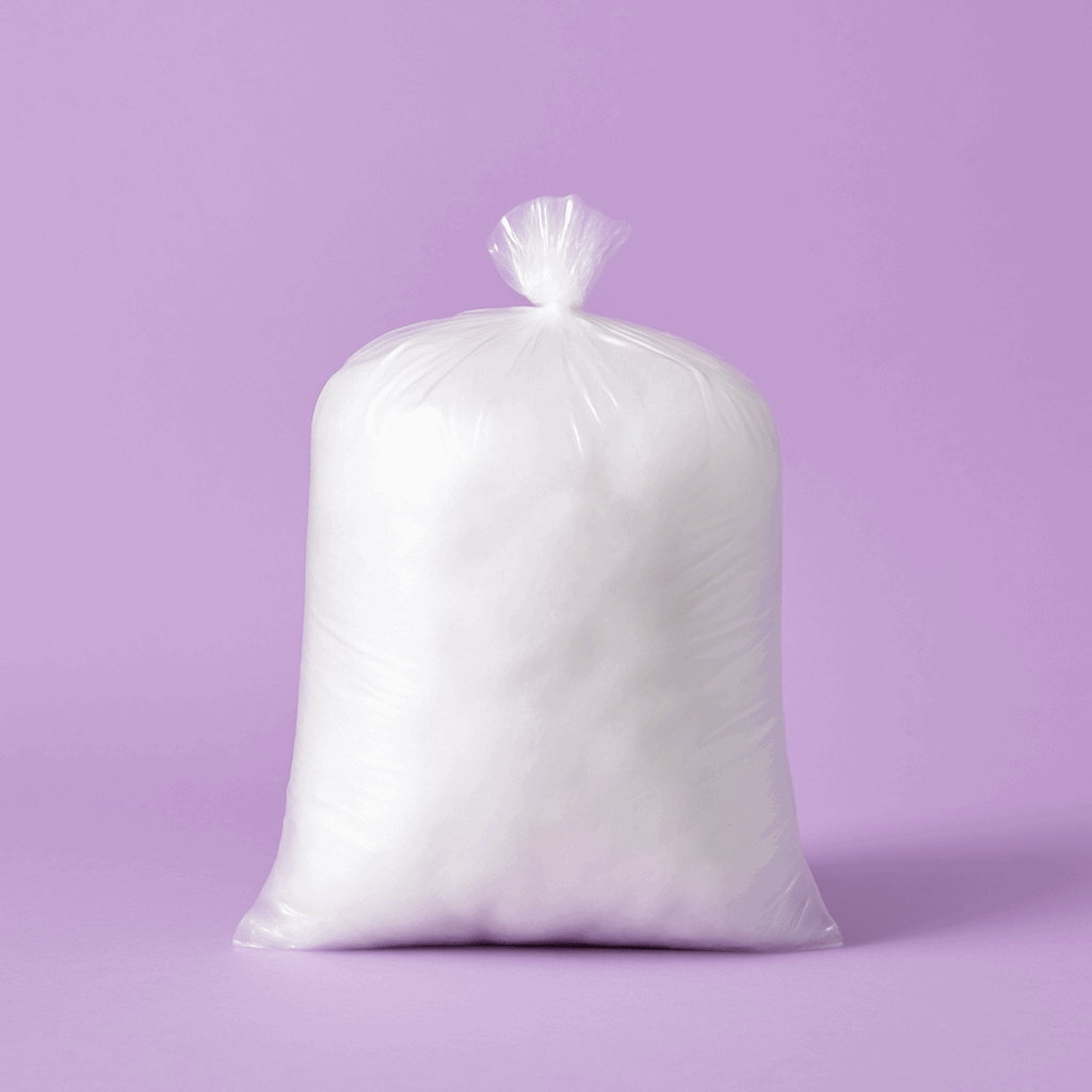 Algodón Sintético siliconado (1 kilo) - Telas Pacífico Sur