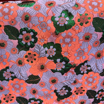 Brocato Estampado - 1 mt 1,50 mts Ancho | Detalle - Telas Pacífico Sur