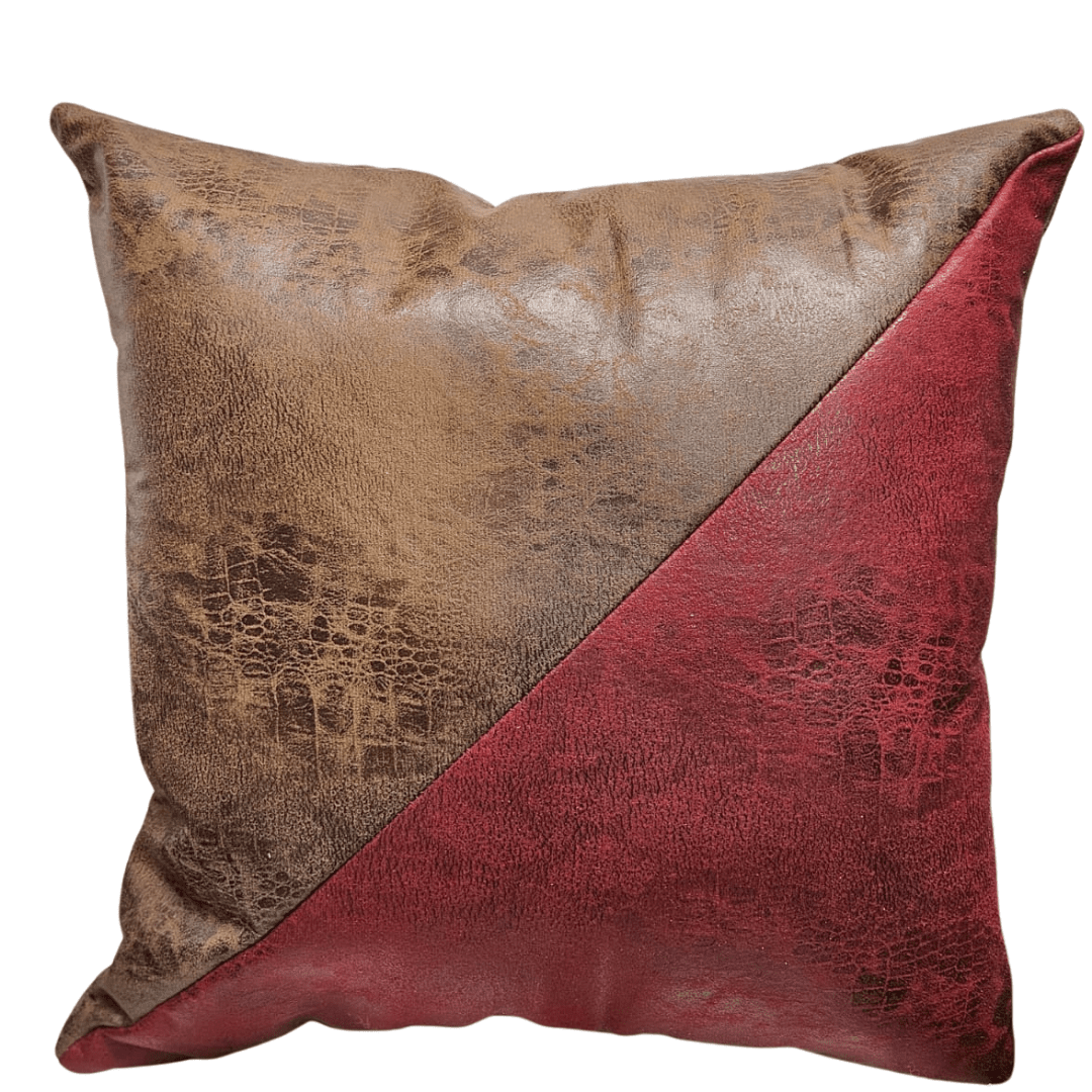 Cojin relleno de tapiz marmoleado | Detalle unidad - Telas Pacífico Sur