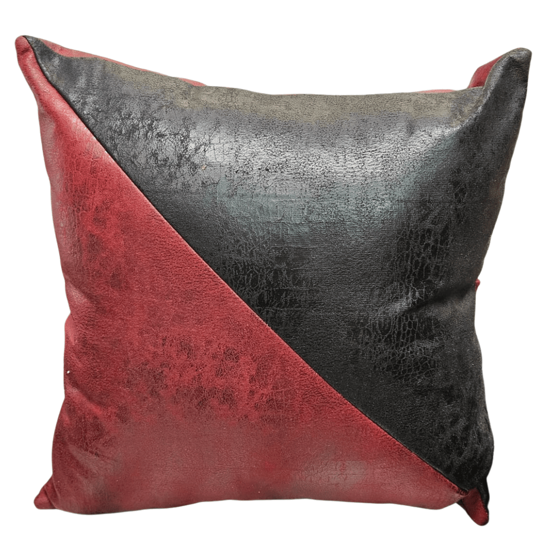 Cojin relleno de tapiz marmoleado | Detalle unidad - Telas Pacífico Sur