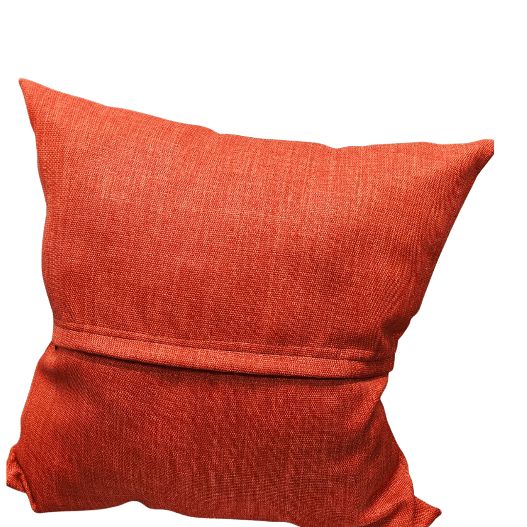 Cojin SIN relleno de lona española estampada | Detalle unidad - Telas Pacífico Sur