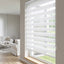 Cortina Roller Duo Zebra - medidas en cm | Detalle unidad - Telas Pacífico Sur