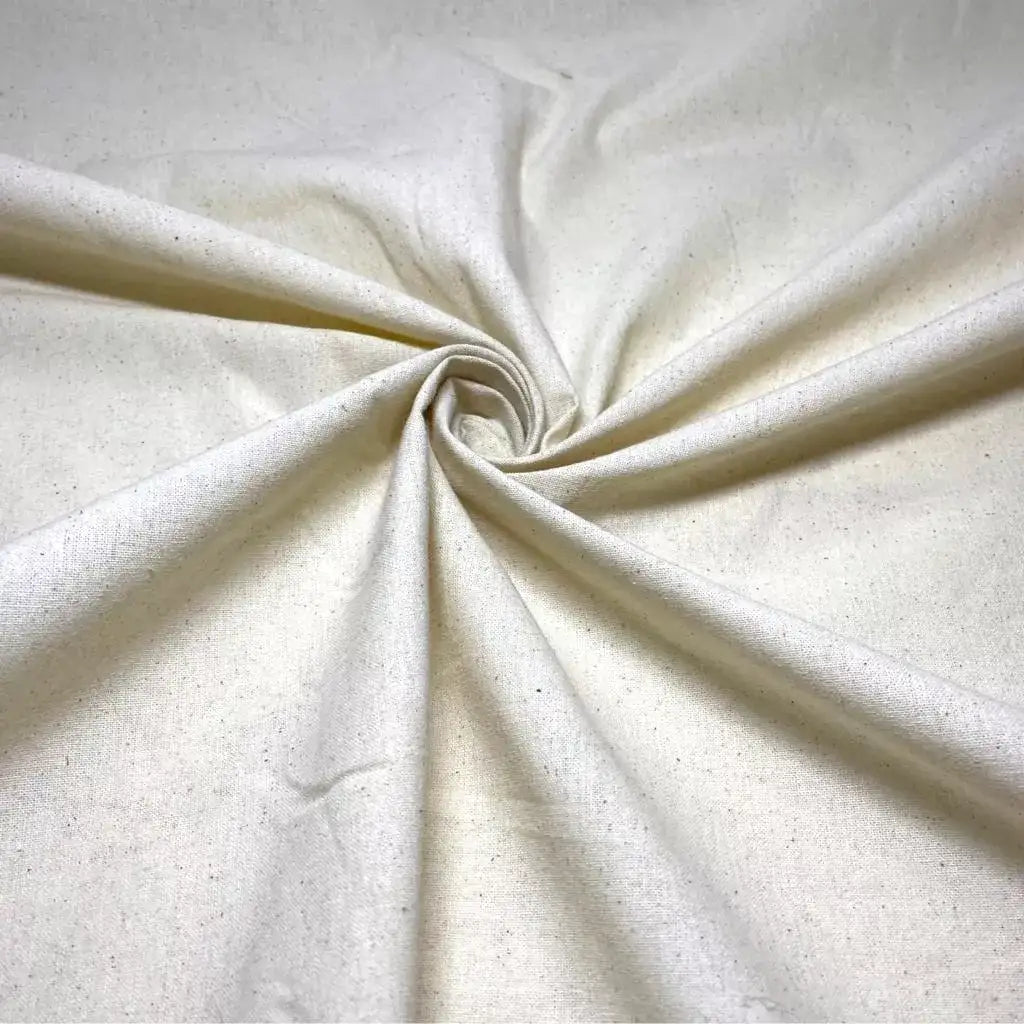 Tela Lona Cruda 100% Algodón - 1,50 Ancho | Rollo 50 mts