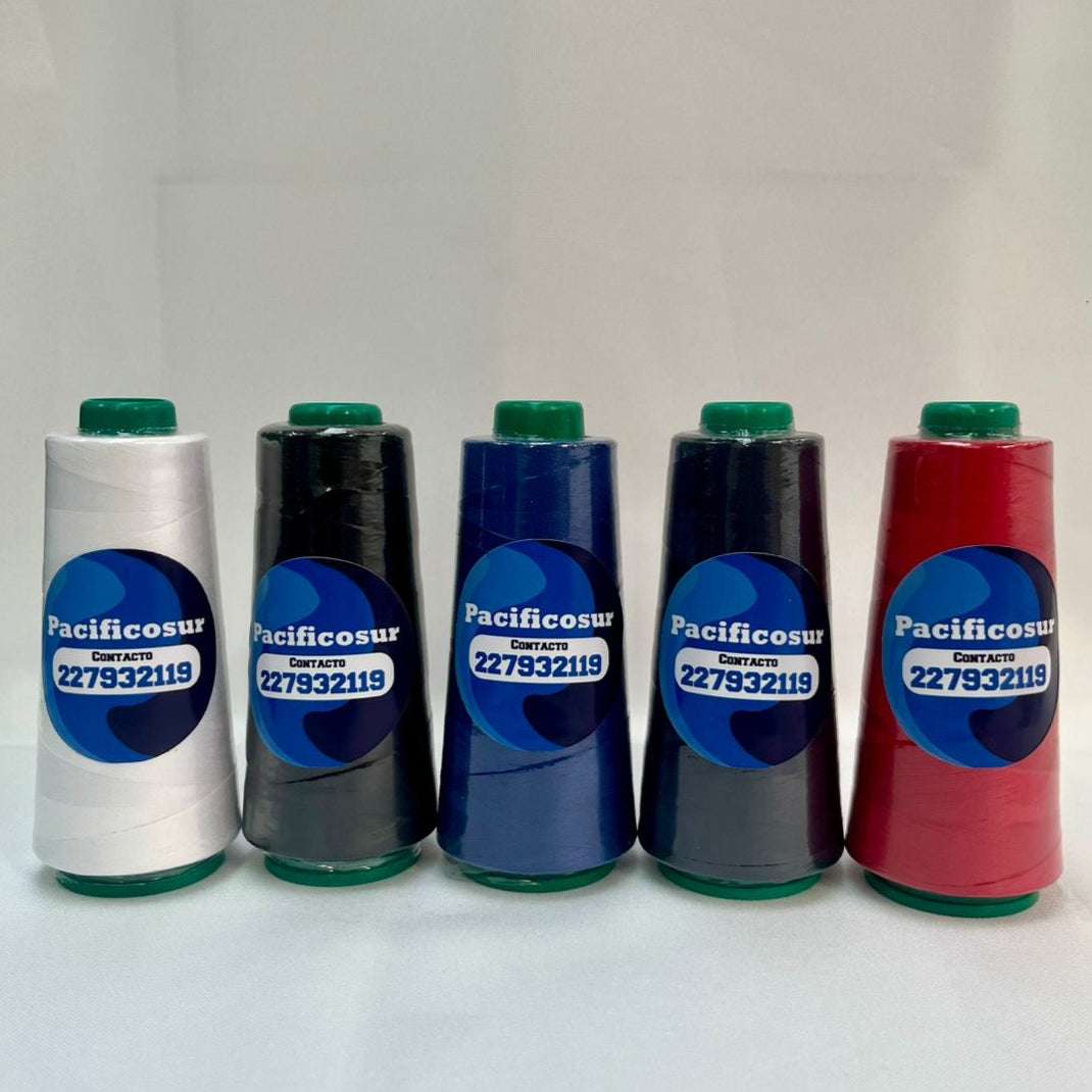 Hilos 2000 Yardas 24 unidades - Telas Pacífico Sur