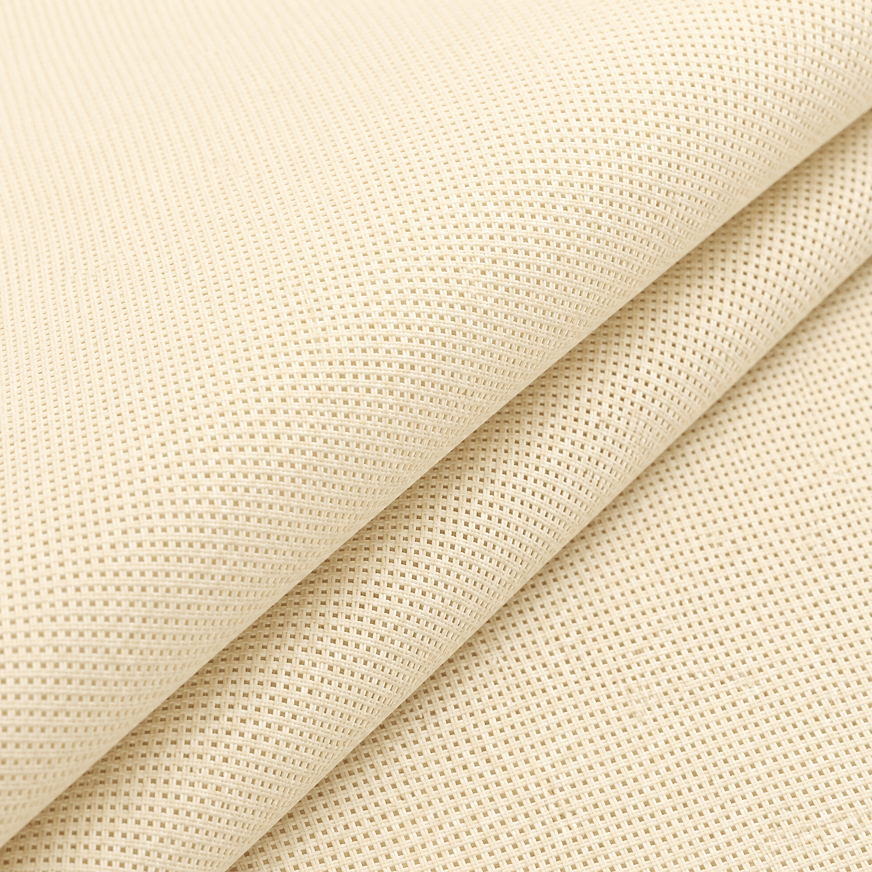 Tela Aida Blanco y Crudo - 1,00 mt Ancho | Rollo 70 mts - Telas Pacífico Sur