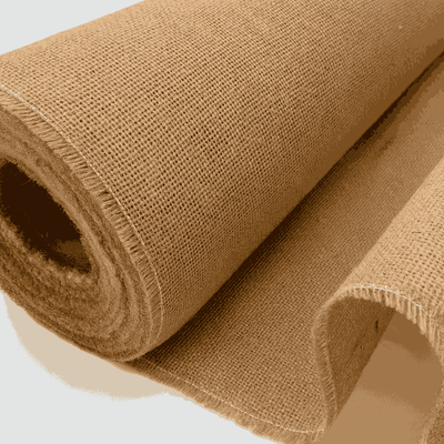 Tela Arpillera Natural 100% Yute - 1,00 mt Ancho | Rollo 50 mts - Telas Pacífico Sur