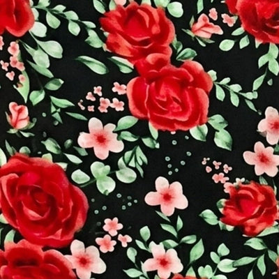 Tela Bistrech Floreado - 1,50 Ancho | Rollo 50 mts - Telas Pacífico Sur