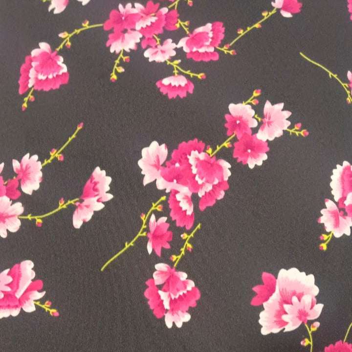 Tela Bistrech Floreado - 1,50 Ancho | Rollo 50 mts - Telas Pacífico Sur