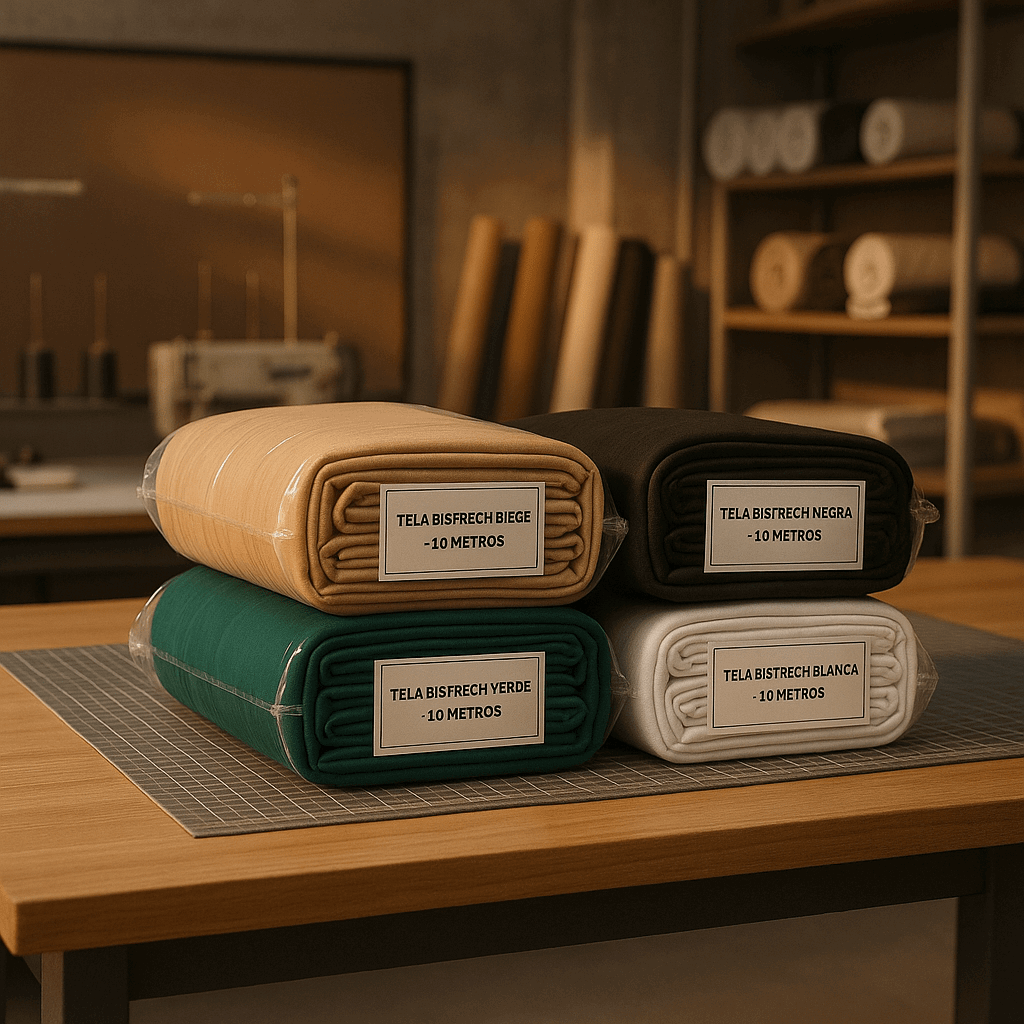 Tela Bistrech Liso 10 metros - 1,50 mts Ancho | Detalle - Telas Pacífico Sur