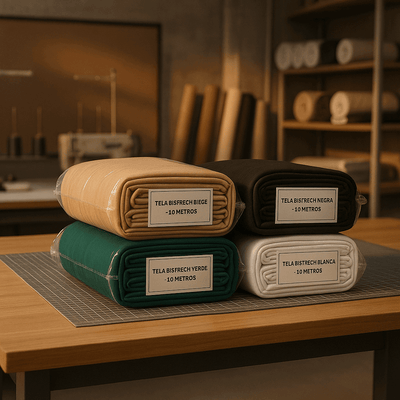 Tela Bistrech Liso 10 metros - 1,50 mts Ancho | Detalle - Telas Pacífico Sur