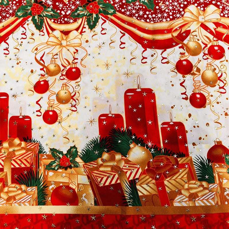 Tela Bistrech Navideño - 1,50 Ancho | Rollo 50 mts - Telas Pacífico Sur