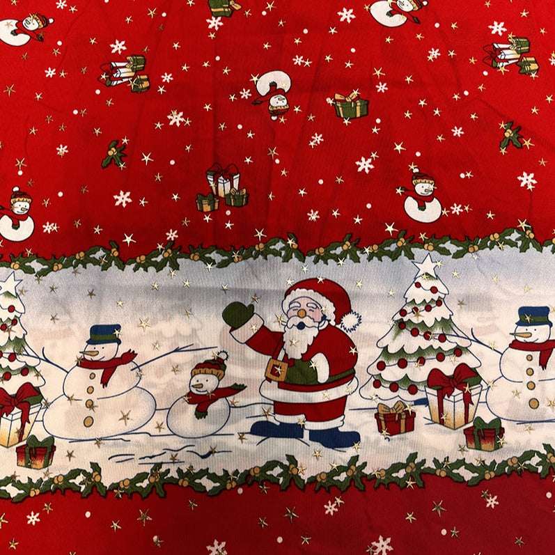 Tela Bistrech Navideño - 1,50 Ancho | Rollo 50 mts - Telas Pacífico Sur