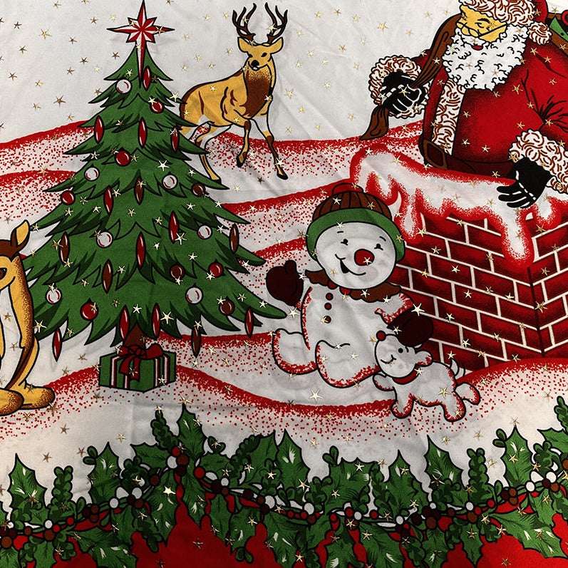 Tela Bistrech Navideño - 1,50 Ancho | Rollo 50 mts - Telas Pacífico Sur