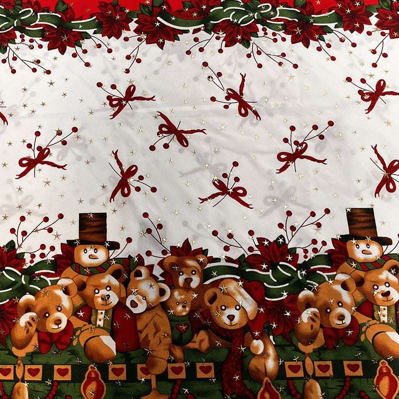 Tela Bistrech Navideño - 1,50 Ancho | Rollo 50 mts - Telas Pacífico Sur