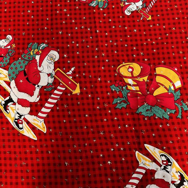 Tela Bistrech Navideño - 1,50 Ancho | Rollo 50 mts - Telas Pacífico Sur