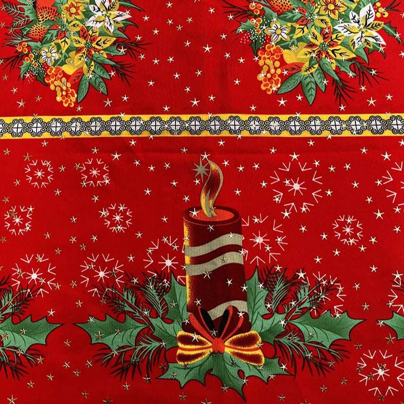 Tela Bistrech Navideño - 1,50 Ancho | Rollo 50 mts - Telas Pacífico Sur