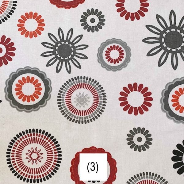 Tela Crea de 144 Hilos Estampada - 1,50 Ancho | Rollo 50 mts - Telas Pacífico Sur