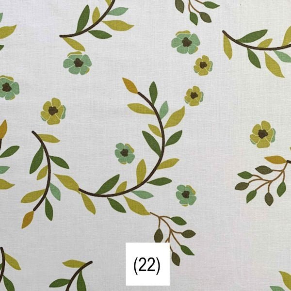 Tela Crea de 144 Hilos Estampada - 1,50 Ancho | Rollo 50 mts - Telas Pacífico Sur