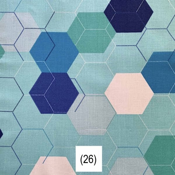 Tela Crea de 144 Hilos Estampada - 1,50 Ancho | Rollo 50 mts - Telas Pacífico Sur