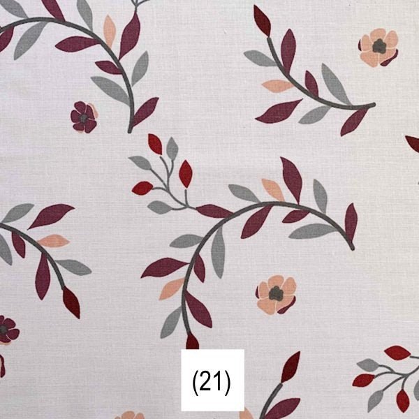 Tela Crea de 144 Hilos Estampada - 1,50 Ancho | Rollo 50 mts - Telas Pacífico Sur