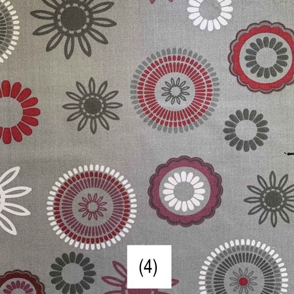 Tela Crea de 144 Hilos Estampada - 1,50 Ancho | Rollo 50 mts - Telas Pacífico Sur