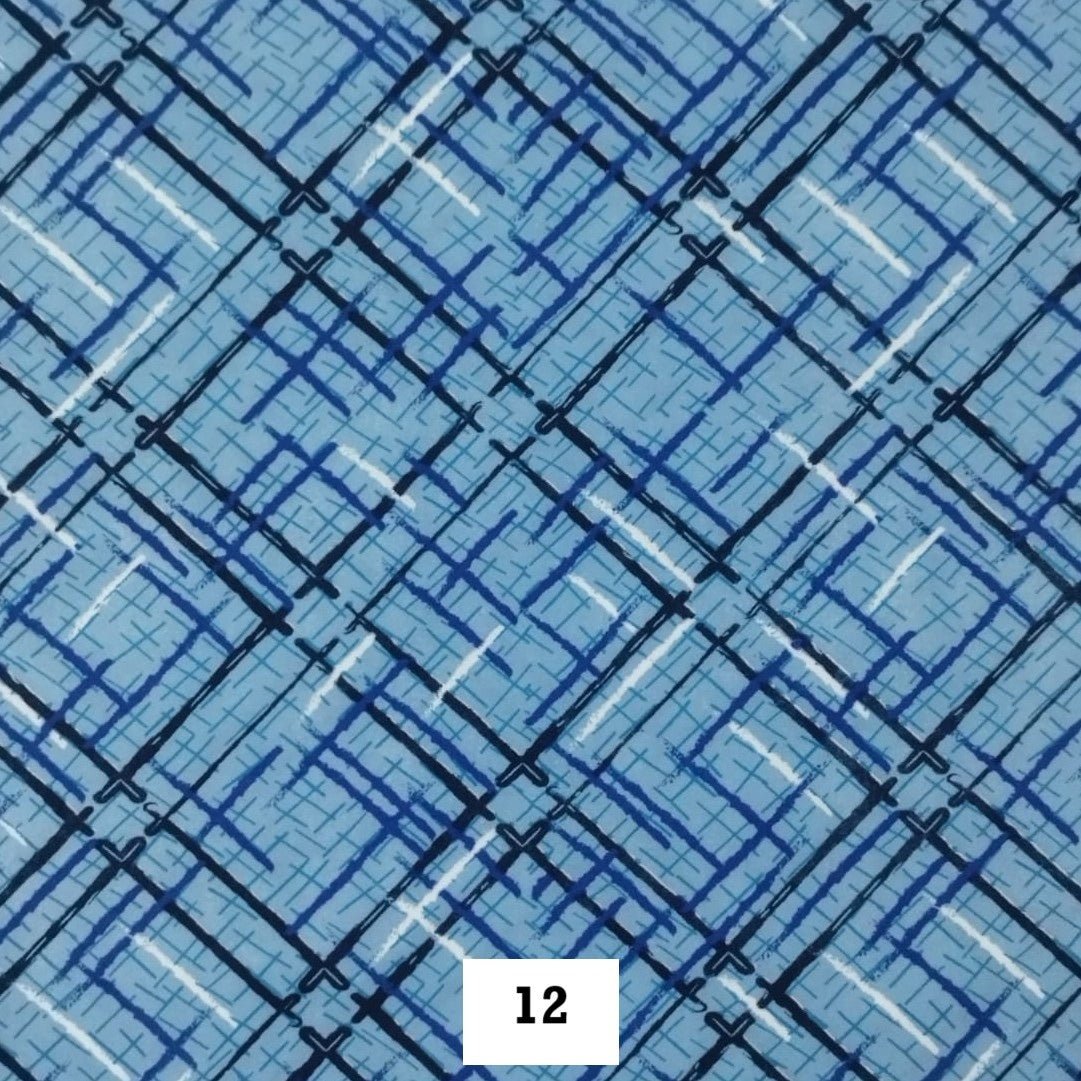 Tela Crea de 144 Hilos Estampada - 1,50 Ancho | Rollo 50 mts - Telas Pacífico Sur