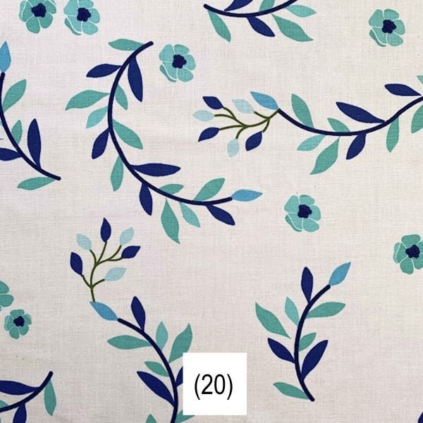 Tela Crea de 144 Hilos Estampada - 1,50 Ancho | Rollo 50 mts - Telas Pacífico Sur