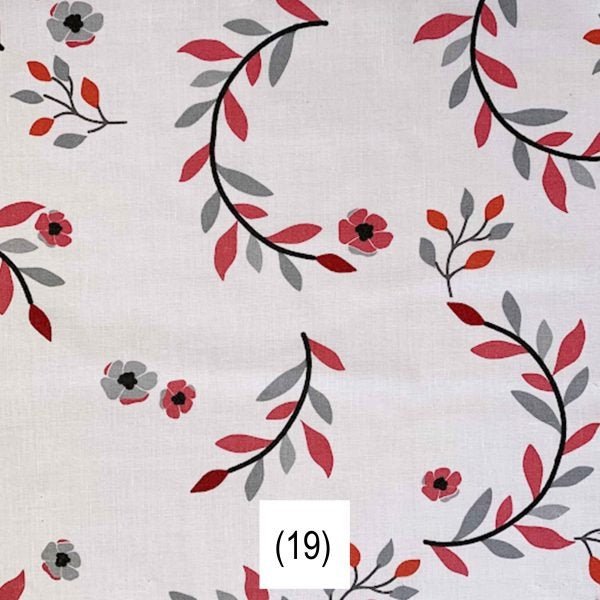 Tela Crea de 144 Hilos Estampada - 1,50 Ancho | Rollo 50 mts - Telas Pacífico Sur