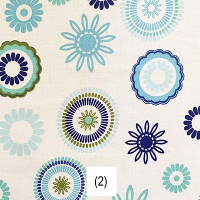 Tela Crea de 144 Hilos Estampada - 1,50 Ancho | Rollo 50 mts - Telas Pacífico Sur