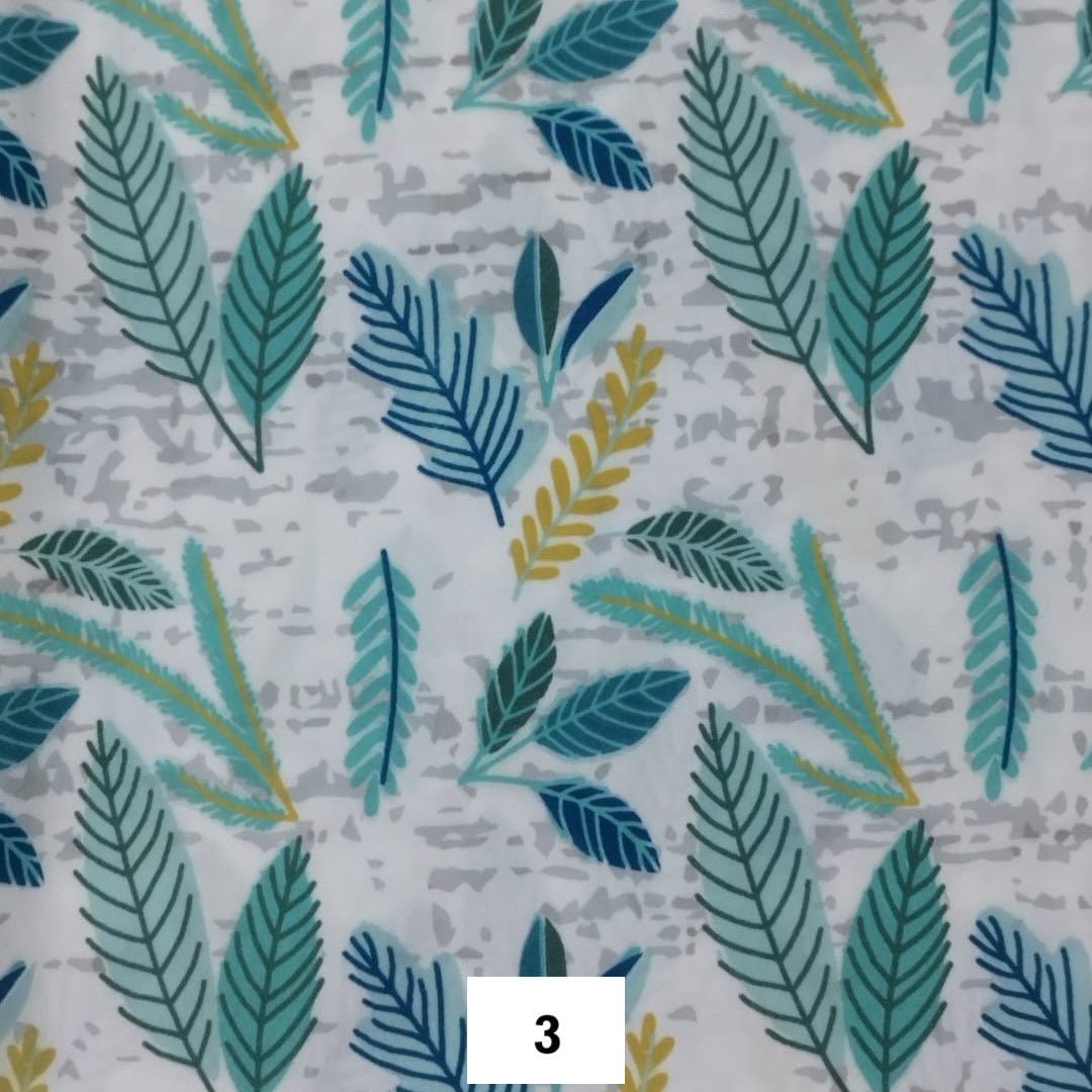 Tela Crea de 144 Hilos Estampada - 1,50 Ancho | Rollo 50 mts - Telas Pacífico Sur