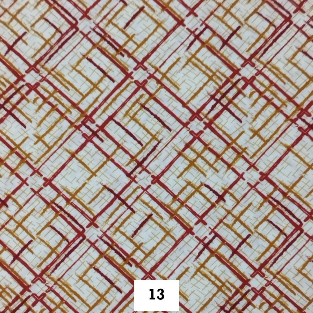 Tela Crea de 144 Hilos Estampada - 1,50 Ancho | Rollo 50 mts - Telas Pacífico Sur