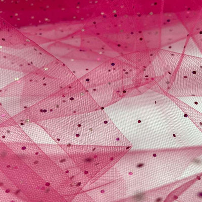 Tela Tul Lentejuelas - 1 mt 1,50 Ancho | Detalle - Telas Pacífico Sur